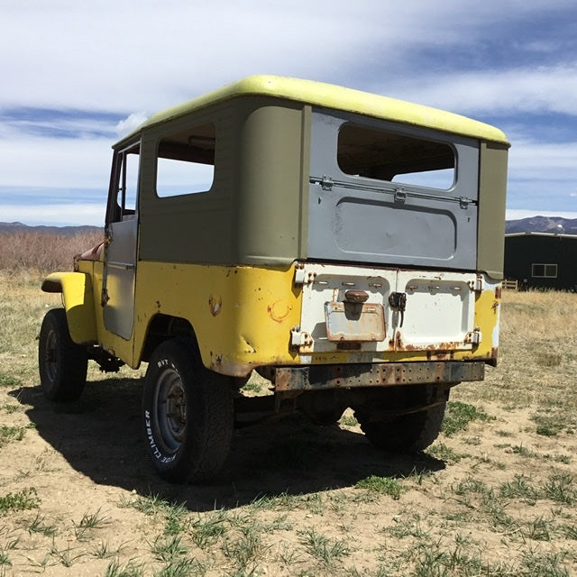 ***SOLD***1962 FJ40 Land Cruiser Rolling Chassis/Starter Project