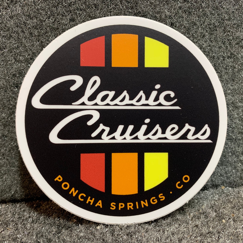 Classic Cruisers Sticker