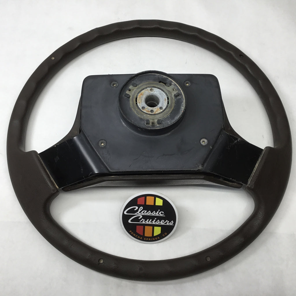 FJ62 Steering Wheel - Brown (Used OEM)