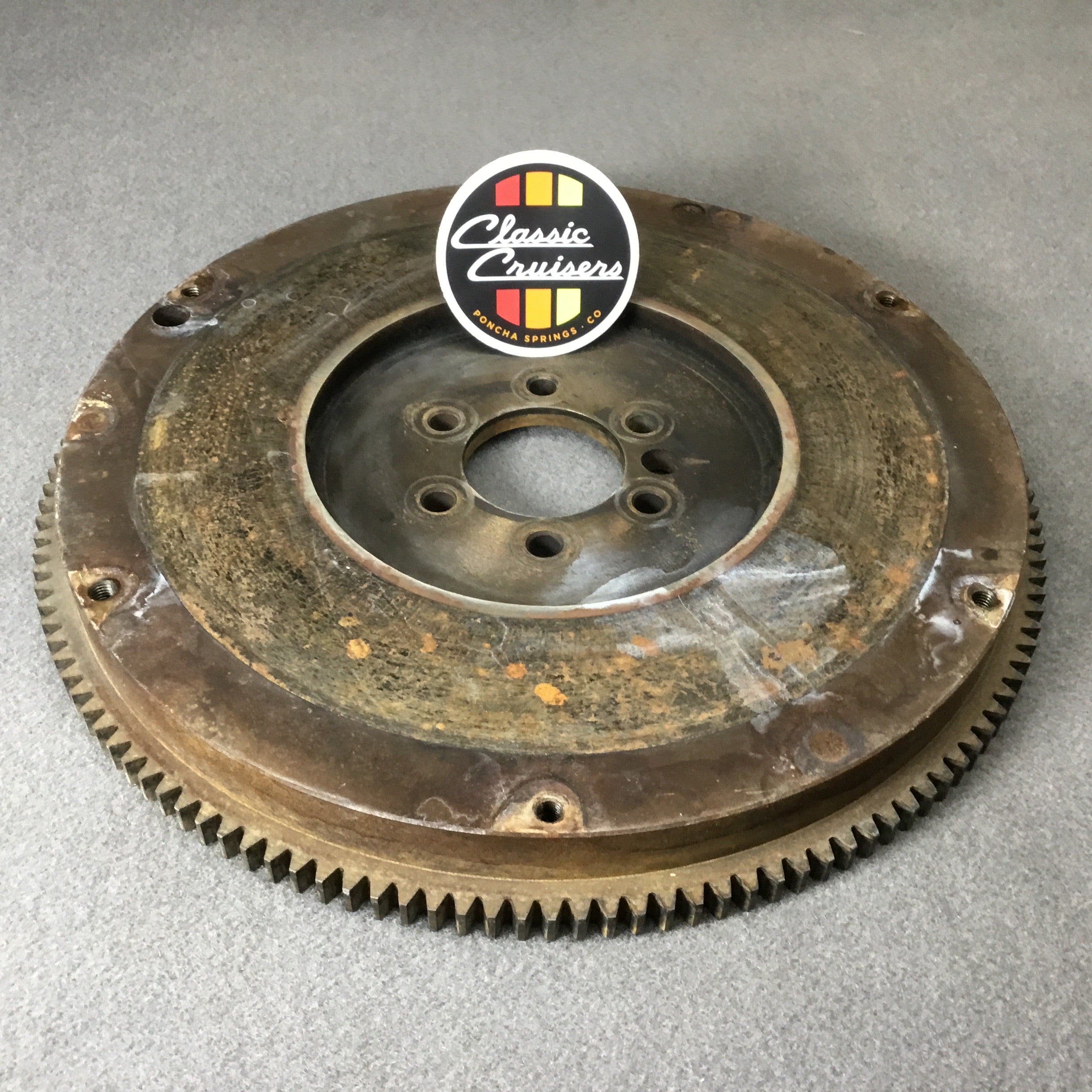 4 Speed Flywheel 13451-60060 (Used OEM) FJ40 FJ55 FJ60 Toyota Land