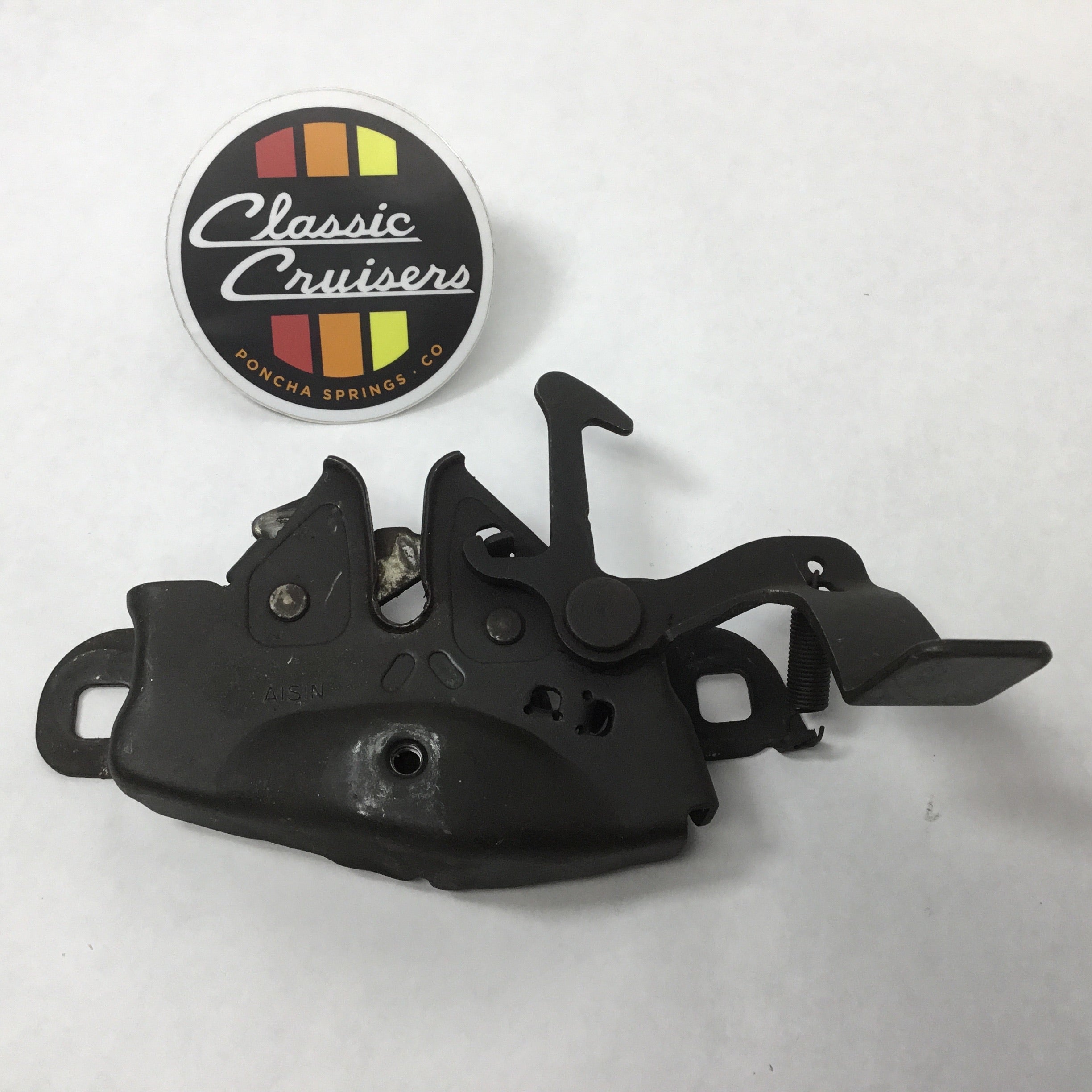 Toyota Land Cruiser FJ60 FJ62 Hood Latch (Used OEM) – Classic Cruisers ドアロックラッチストライカーバックローワー 1981-1990 ランドクルーザー FJ60 FJ62 BJ60 HJ60 HJ61に