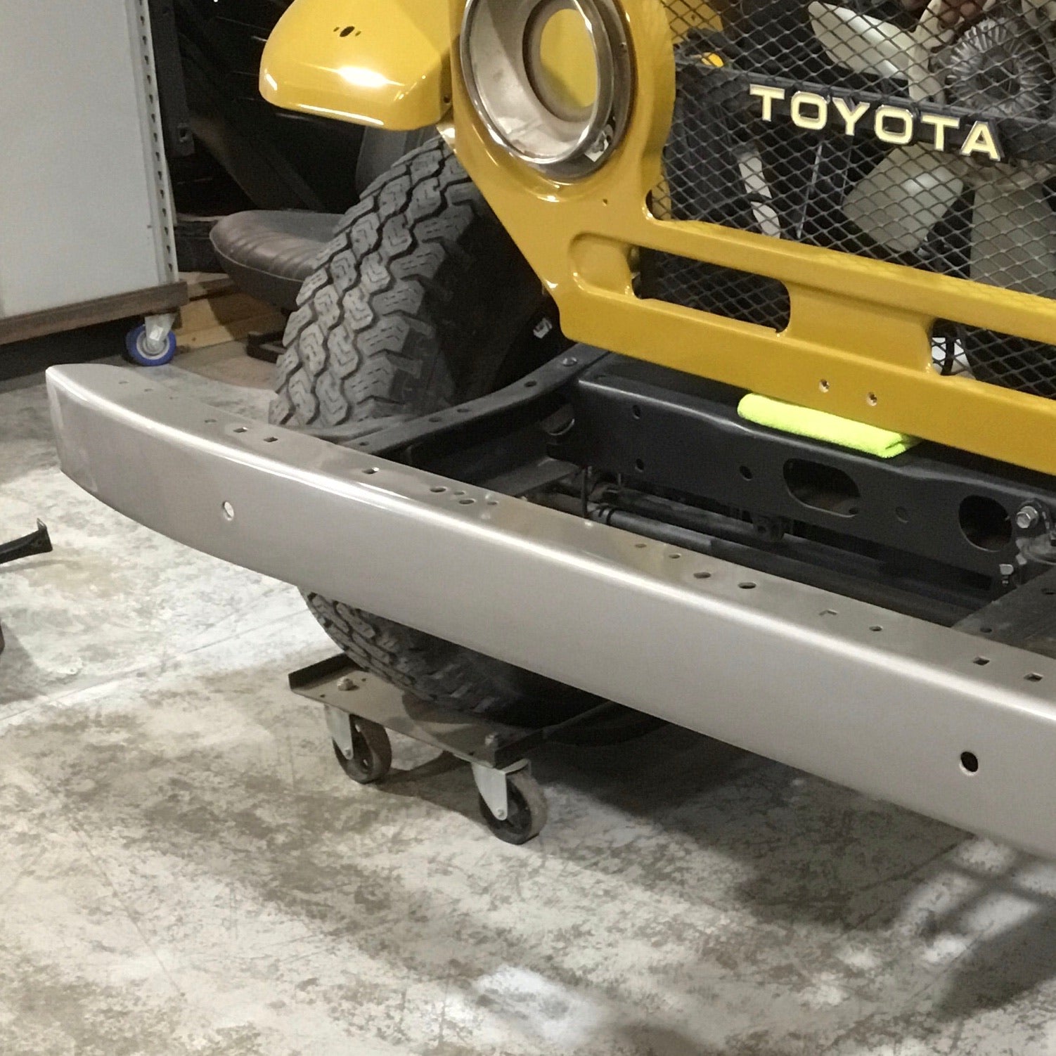 JoeTLC HD Front Channel Bumper For Toyota Land Cruiser FJ40, FJ45 – Heavy Duty Steel