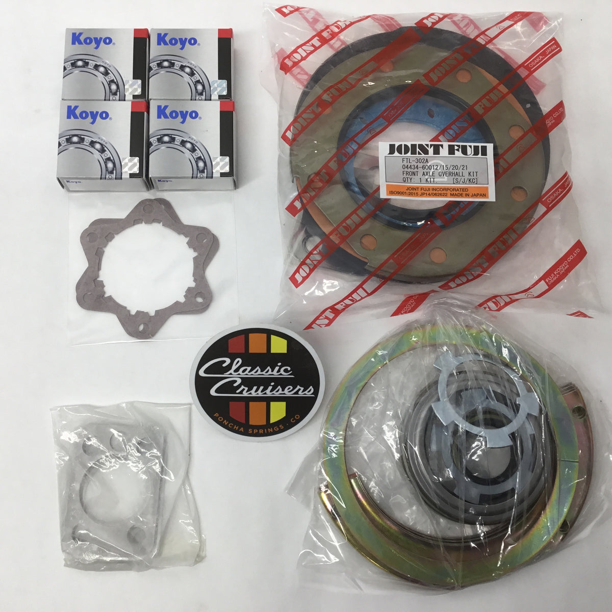 Toyota Land Cruiser FJ40/FJ43/FJ45/FJ55/FJ60/FJ62 Knuckle Rebuild Kit