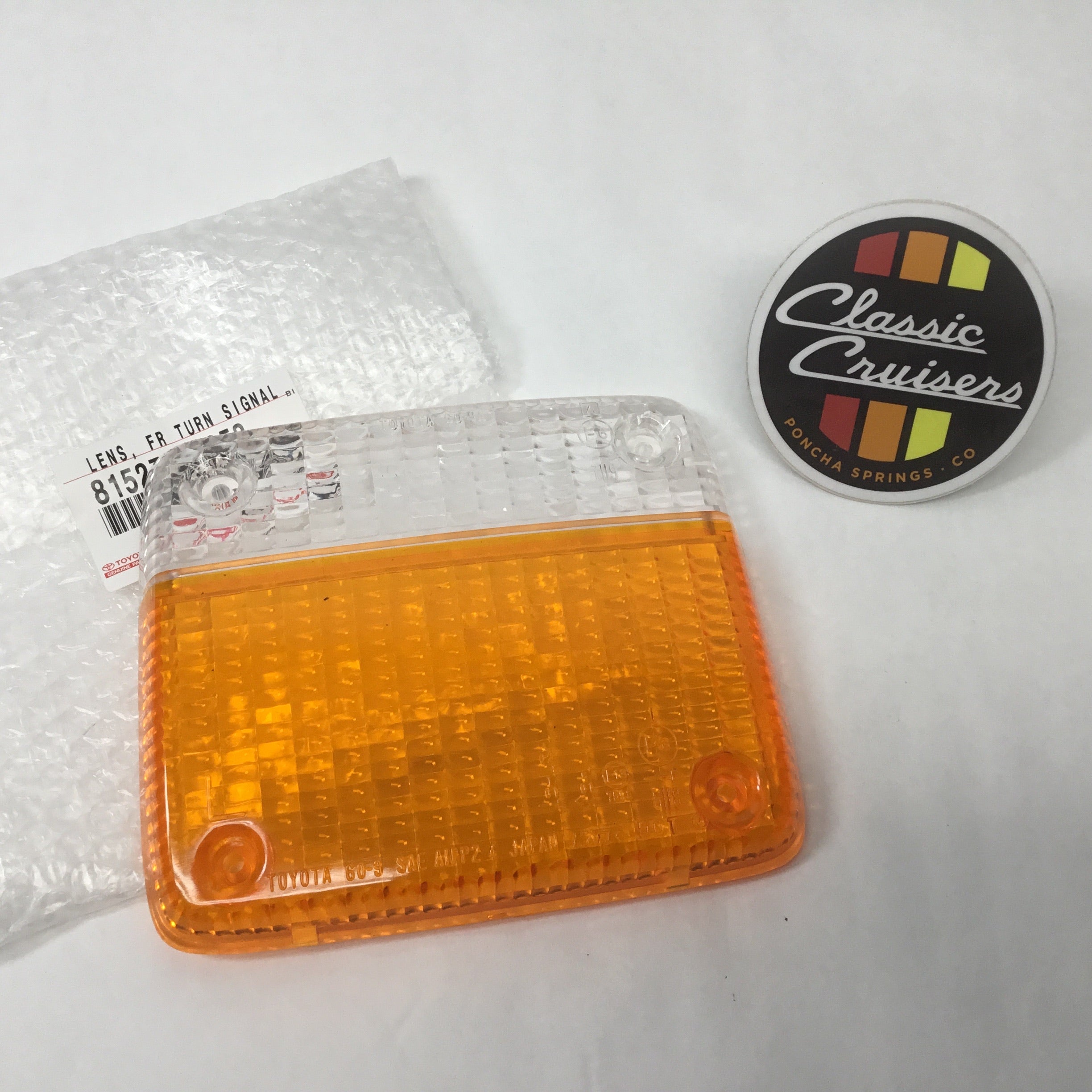 Toyota Land Cruiser FJ40/FJ43/FJ45 Turn Signal Lens (New OEM